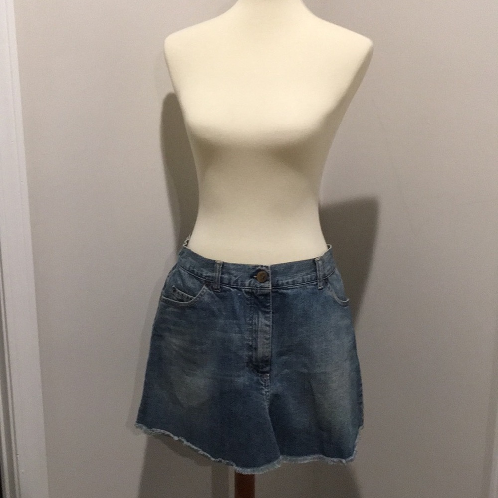Chloe - denim mini skirt - size 42/10